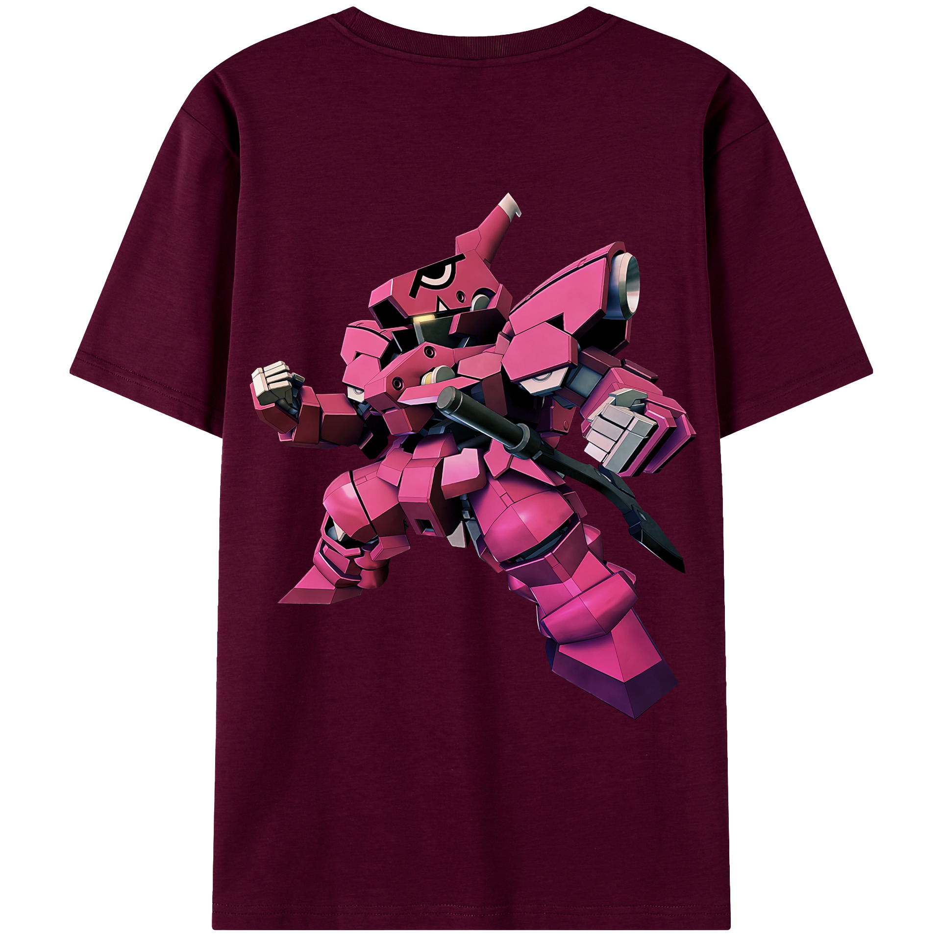 （画像用） 機動戦士ガンダム Mobile Suit Gundam レディース半袖Tシャツ(バックプリント)